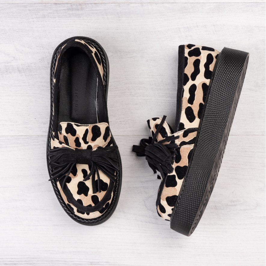    Mocasini - Sardegna - Safari BLACK